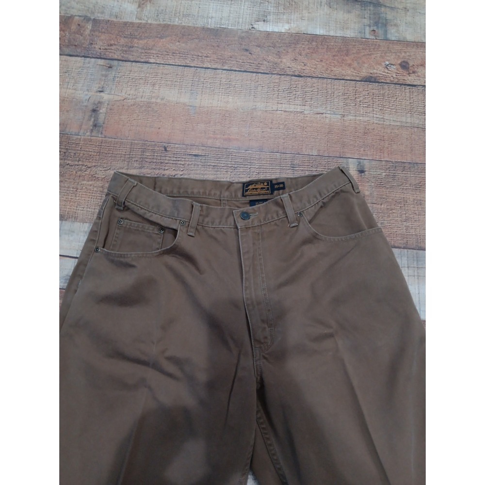 Vintage Eddie Bauer Brown ‎ Men's Pants Size 35W x 30L  2286